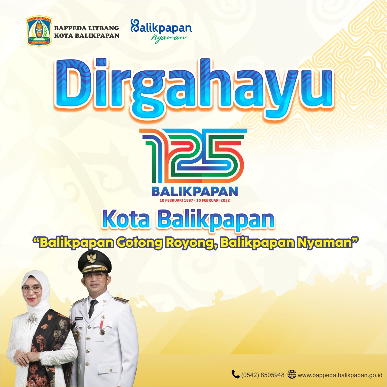 Dirgahayu ke-125 Kota Balikpapan