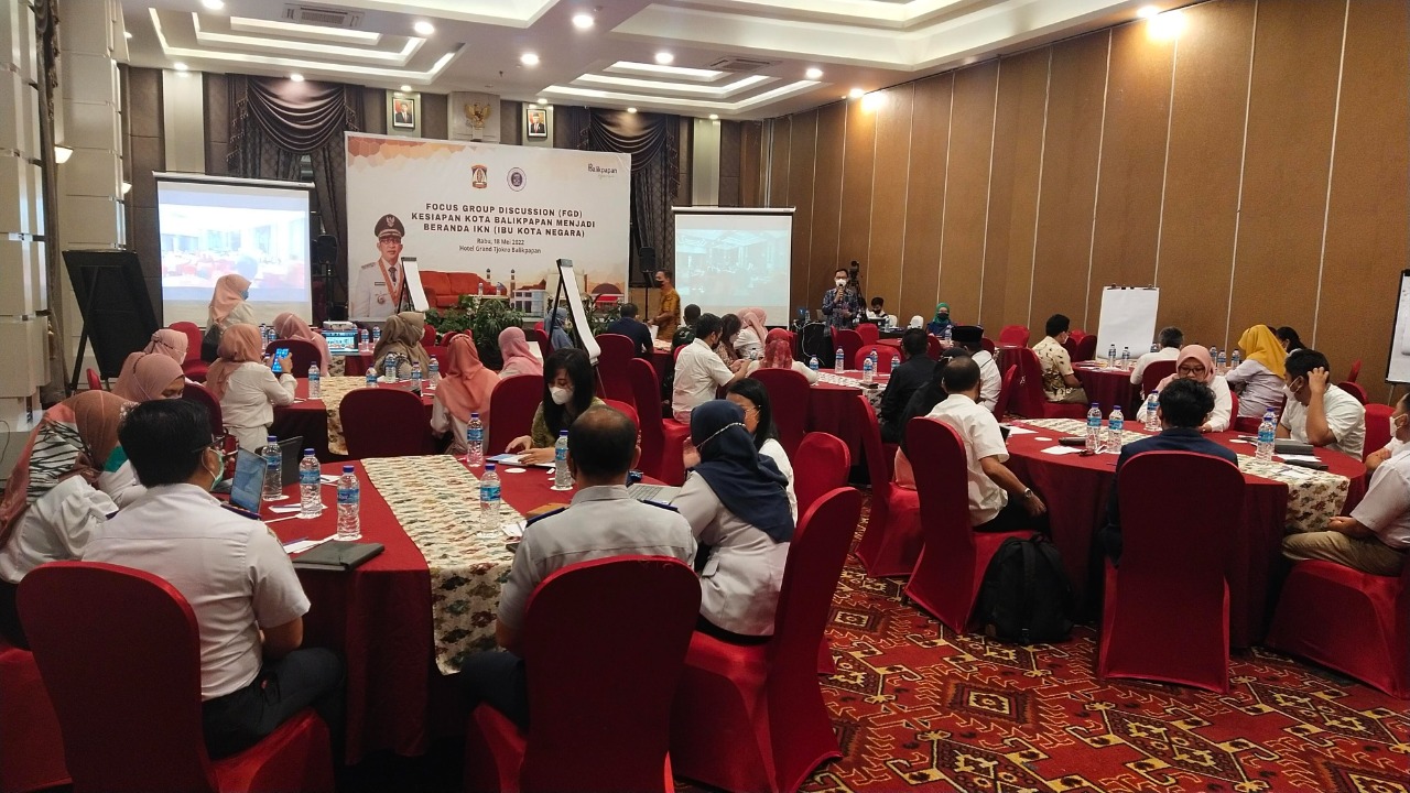 FGD (Focus Group Discussion) Kesiapan Kota Balikpapan Menjadi Beranda IKN (Ibu Kota Negara) 