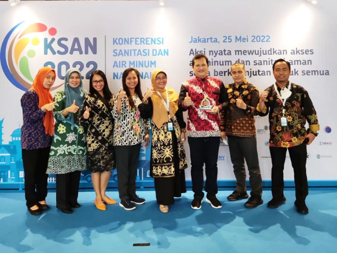 Kota Balikpapan Menerima Penghargaan AMPL Awards 2022 