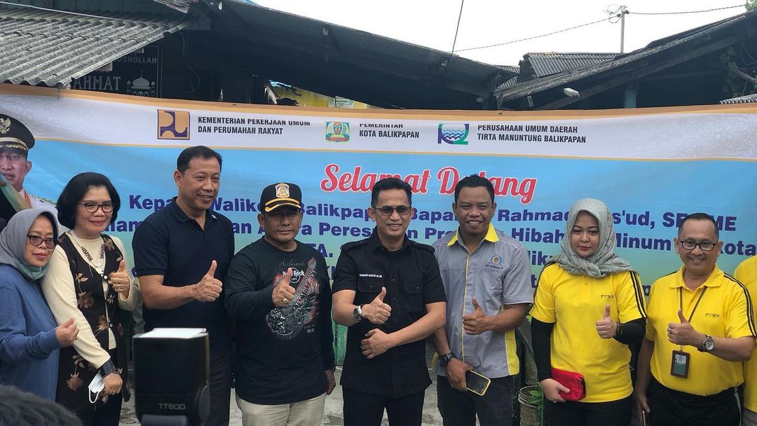 Peresmian Program Hibah Air Minum Perkotaaan APBN Tahun Anggaran 2022