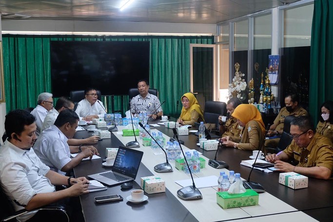 Audiensi dengan Kepala Balai Besar Pelaksana Jalan Nasional Kalimantan Timur 