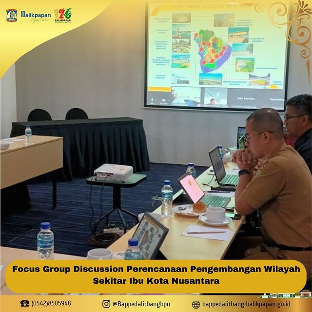 Focus Group Discussion mengenai Rencana Pengembangan Wilayah Sekitar dan Mitra Pembangunan Ibu Kota Nusantara